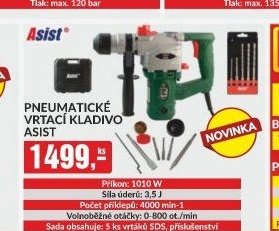 Pneumatické vrtací kladivo Asist - bauMax akcniletaky.com