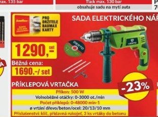 Příklepová vrtačka - bauMax akcniletaky.com