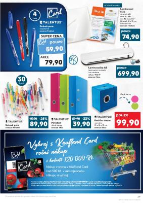akční leták Kaufland 5.8.2020-11.8.2020