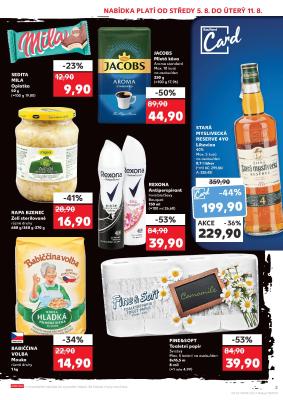 akční leták Kaufland 5.8.2020-11.8.2020