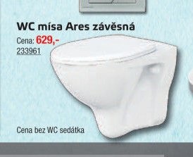 WC mísa Ares závěsná