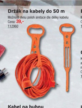 Držák na kabely do 50 m
