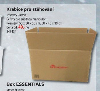 Krabice pro stěhování