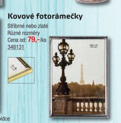Kovové fotorámečky
