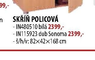 SKŘÍŇ POLICOVÁ - IDEA nábytek akcniletaky.com