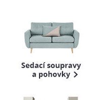 Sedací soupravy a pohovky