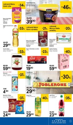 akční leták Tesco 5.8.2020-11.8.2020