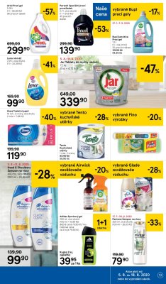 akční leták Tesco 5.8.2020-11.8.2020