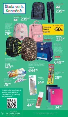 akční leták Tesco 5.8.2020-11.8.2020