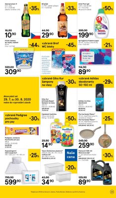 akční leták Tesco 5.8.2020-11.8.2020
