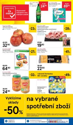 akční leták Tesco 5.8.2020-11.8.2020