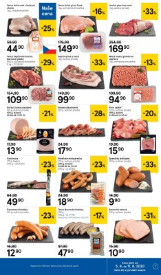 akční leták Tesco 5.8.2020-11.8.2020