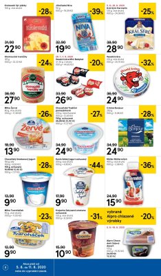 akční leták Tesco 5.8.2020-11.8.2020