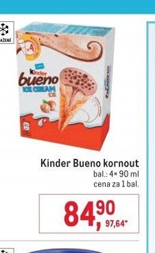 Kinder Bueno kornout