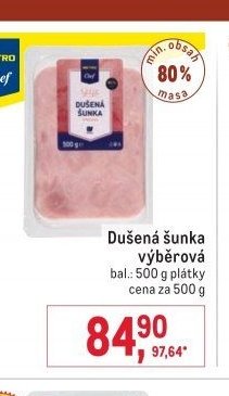 Dušená šunka výběrová