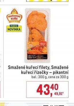 Smažené kuřecí filety, Smažené kuřecí řízečky - pikantní