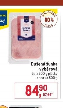 Dušená šunka výběrová