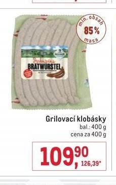 Grilovací klobásy