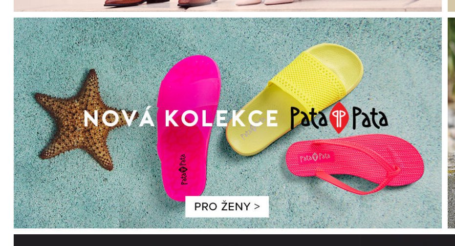 Pata Pata žabky a pantofle