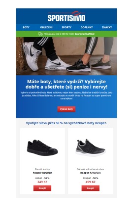 akční leták Sportisimo 5.8.2020-10.8.2020
