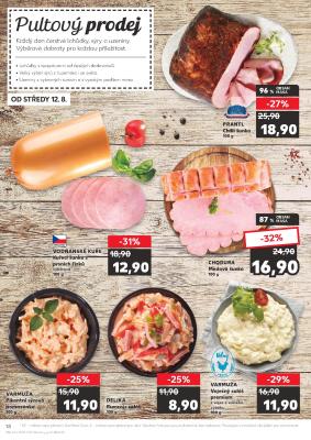 akční leták Kaufland 12.8.2020-18.8.2020