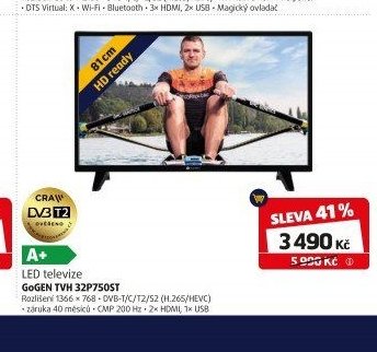 LED televize GoGEN TVH 32P750ST