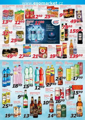 akční leták ESO MARKET 12.8.2020-23.8.2020