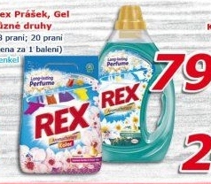 Prací prášek Rex