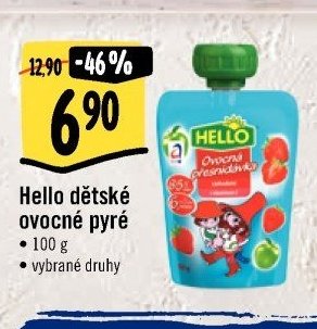 Hello dětské ovocné pyré