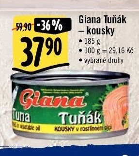 Giana Tuňák – kousky