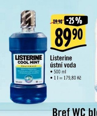 Listerine ústní voda