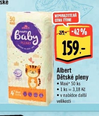Albert Dětské pleny