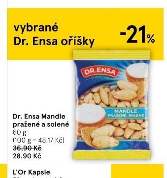 Dr. Ensa oříšky