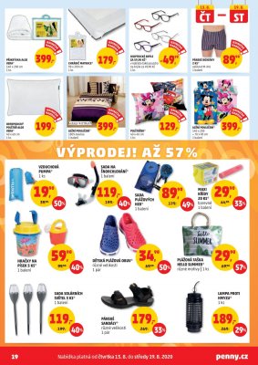 akční leták Penny Market 13.8.2020-19.8.2020