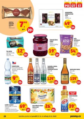 akční leták Penny Market 13.8.2020-19.8.2020