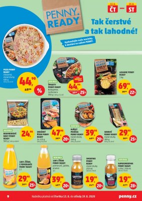 akční leták Penny Market 13.8.2020-19.8.2020
