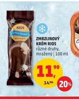 Zmrzlinový krém Rios