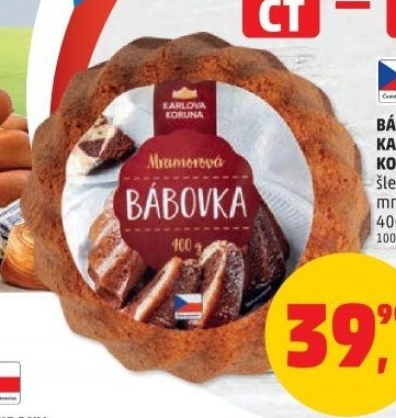 Bábovka Karlova Koruna mramorová