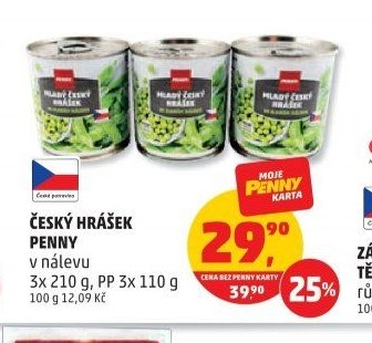 Český hrášek Penny