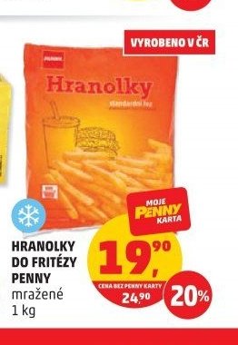 Hranolky do fritézy Penny
