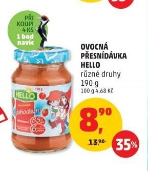 OVOCNÁ PŘESNÍDÁVKA HELLO