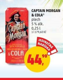 CAPTAIN MORGAN & COLA