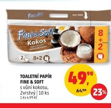 Toaletní papír Fine & Soft
