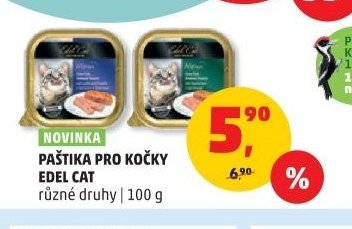 PAŠTIKA PRO KOČKY EDEL CAT