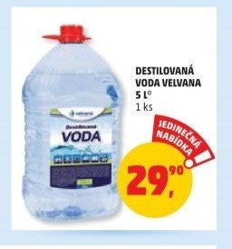 DESTILOVANÁ VODA VELVANA