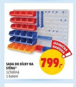 SADA DO DÍLNY NA STĚNU 123dílná
