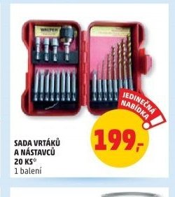 SADA VRTÁKŮ A NÁSTAVCŮ 20 KS