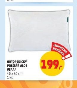 Ortopedický polštář Aloe vera