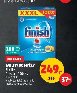 Tablety do myčky Finish