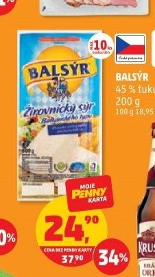 BALSÝR 45 % tuku v s. 200 g